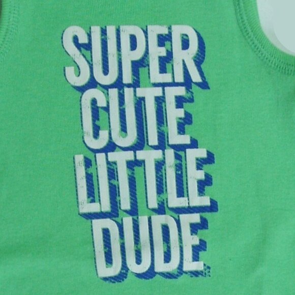 Summer Outfit Bodysuit Bib Romper Dude Grandpa Handsome Awesome Baby Boys - Picture 3 of 9
